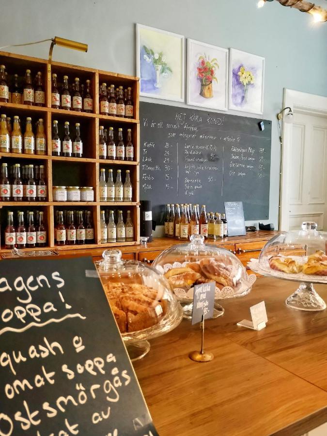 Disponentparken Cafe Och Bed & Breakfast Grangesberg ภายนอก รูปภาพ