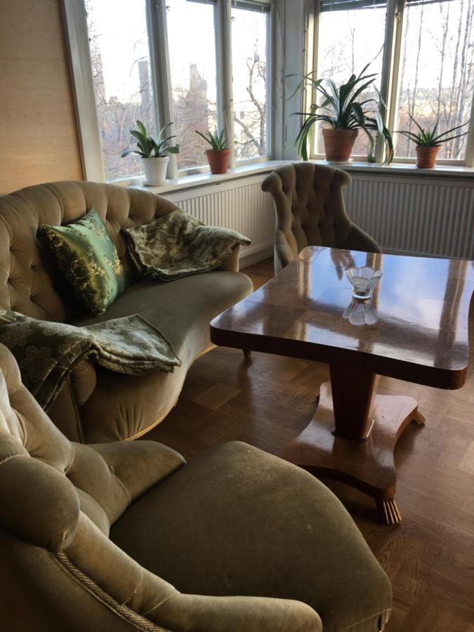 Disponentparken Cafe Och Bed & Breakfast Grangesberg ภายนอก รูปภาพ